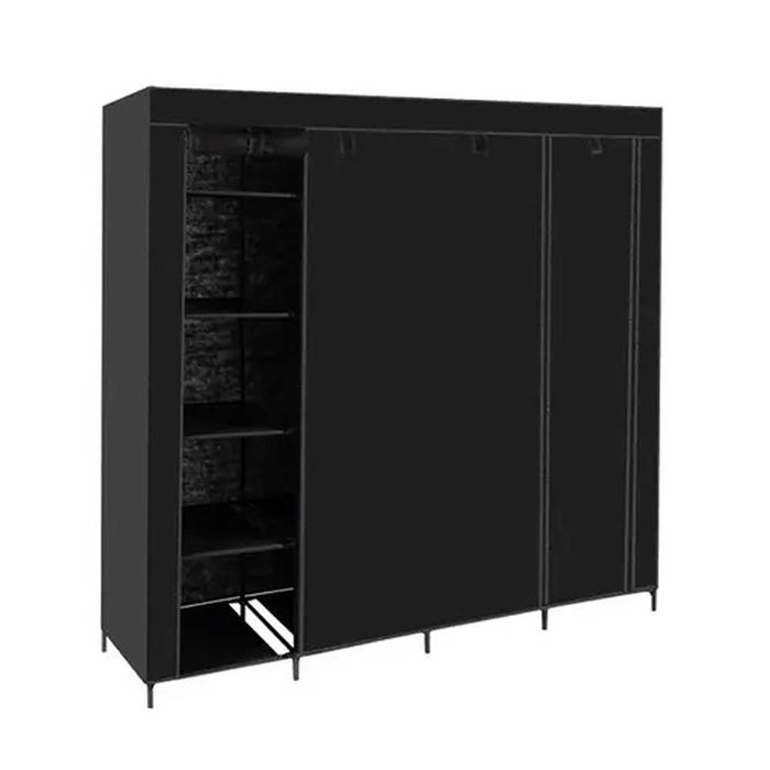 Шафа текстильна складна гардероб шкаф органайзер для одягу