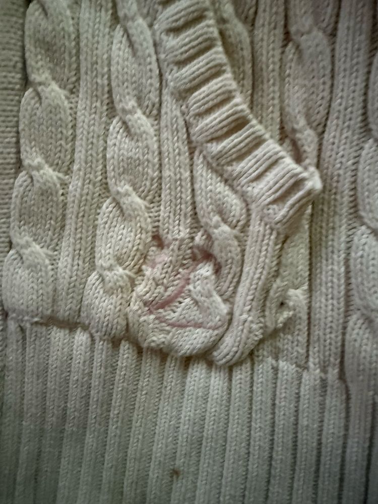 Sweter H&M Logg 146-152 beżowy .