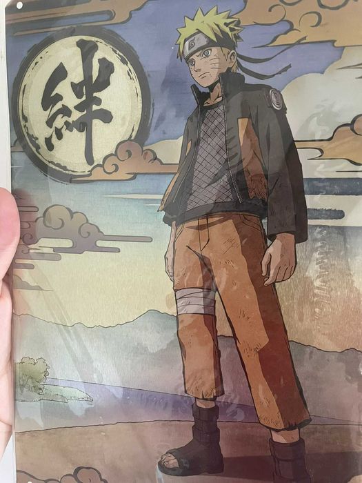 Placa de Naruto Nova