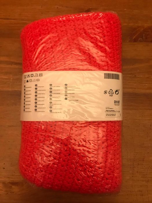 IKEA OTTERÖN 
Pokrycie pufy wewn/zewn, czerwony