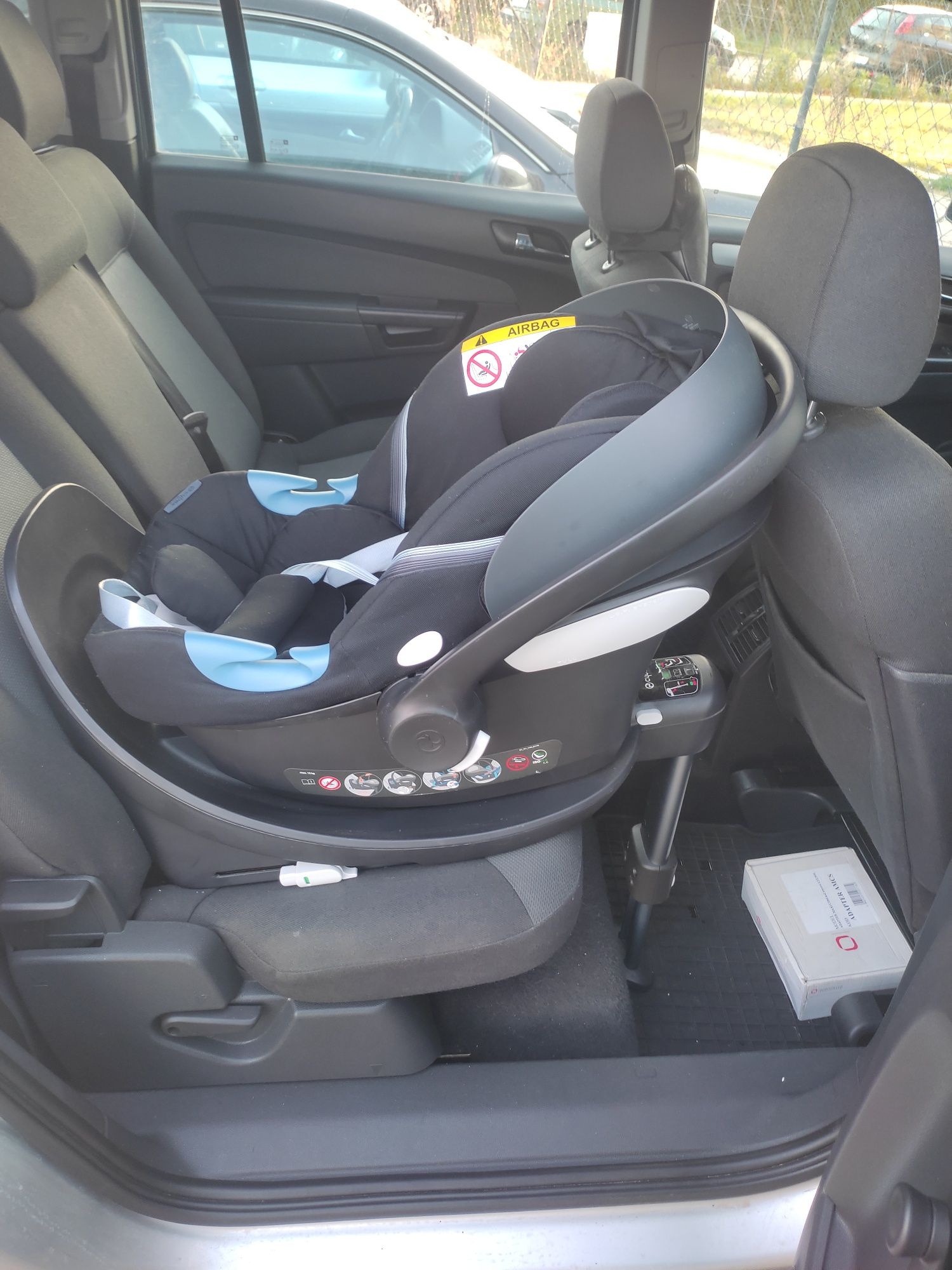 Cybex Aton M + Baza M Isofix zestaw fotelik z bazą