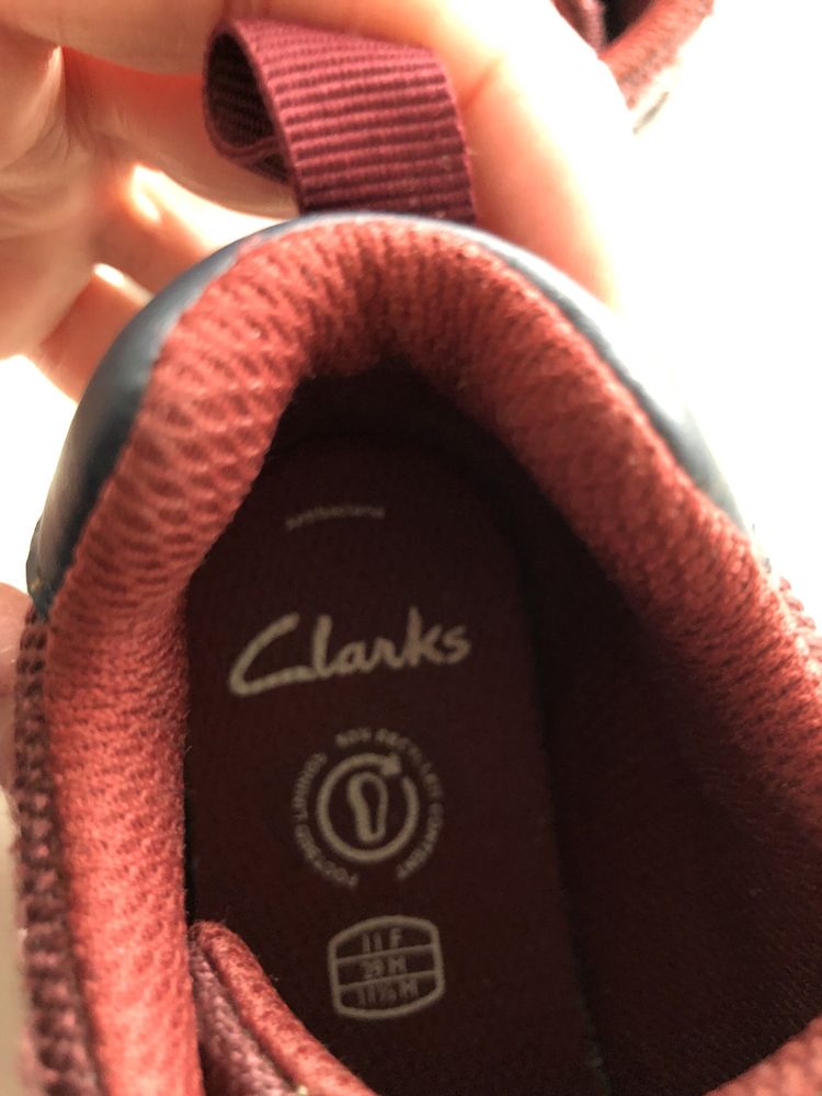 Buty wiosenne buciki trzewiki botki Clarks skorzane 29 jesienne