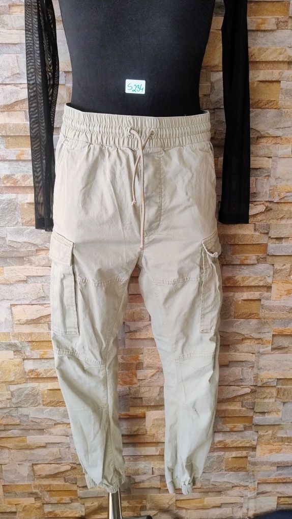 Spodnie cargo bojówki jogger rozmiar XS Oversize