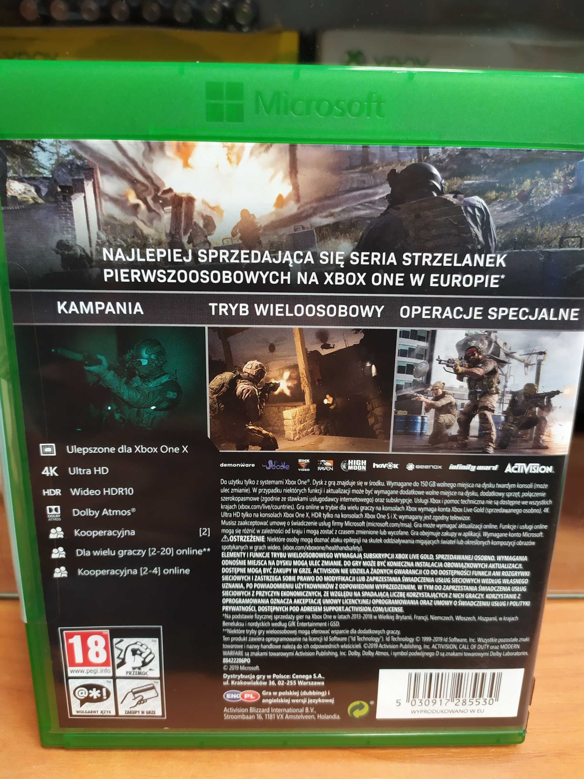 Call of Duty: Modern Warfare XBOX ONE Sklep Wysyłka Wymiana