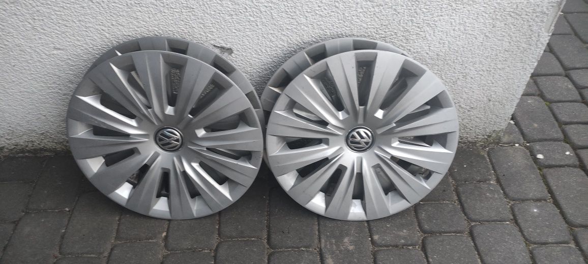 Felgi  stalowe  5x112 plus opony 195/60/15 kołpaki VW