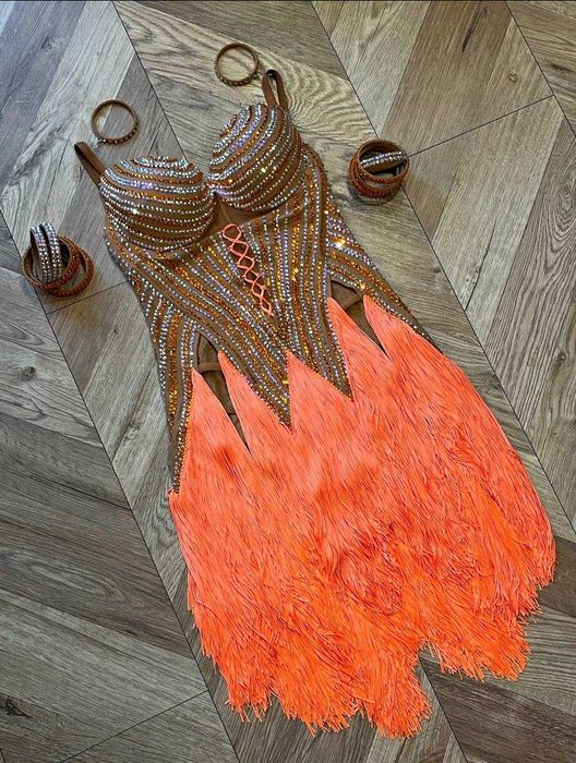 Sukienka do łaciny latino turniejowa