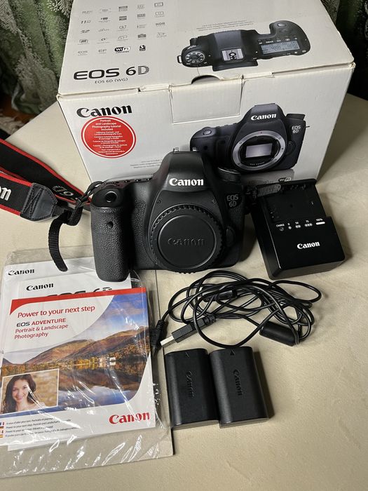 Фотоапарат Canon EOS 6D, 10тис пробіг.