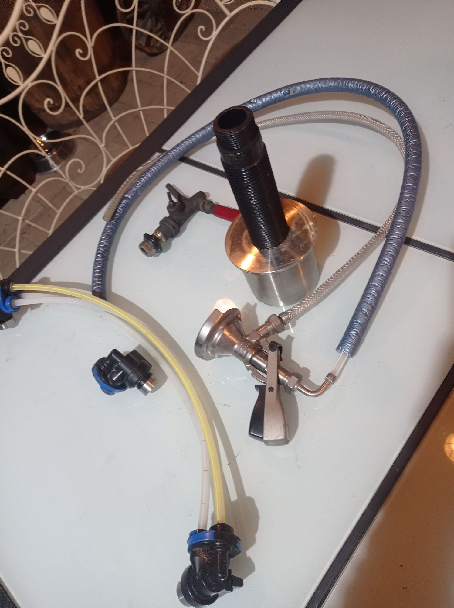 Akcesoria do piwa ,rollbar,kranik, zawór keg