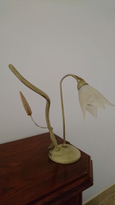 żyrandol + lampa