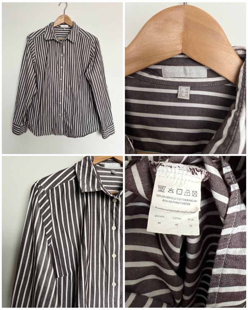 Zestaw ubrań damskich mega paka 3XL 46 plus size jesień koszula bluzka