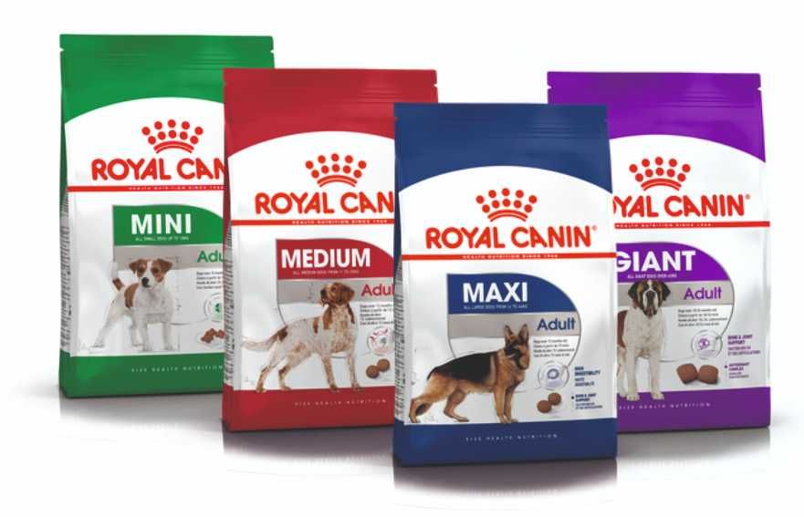 Royal Canin ADULT - Mini, Medium, Maxi & Giant - PORTES GRÁTIS