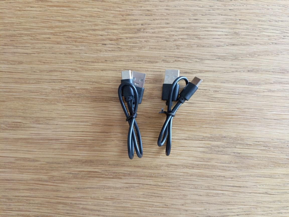 2 kable USB C - USB A 25 cm