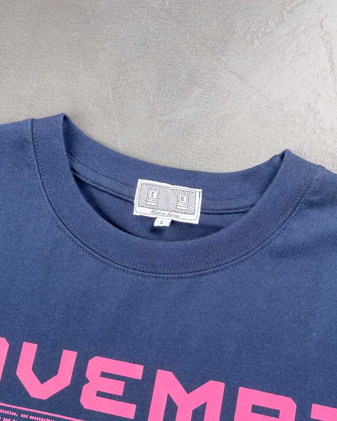 Футболка CAV EMPT Back Tee Navy CAV111