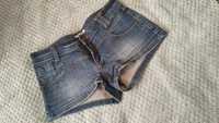 Krótkie jeansowe spodenki damskie Denimlife rozmiar S 36