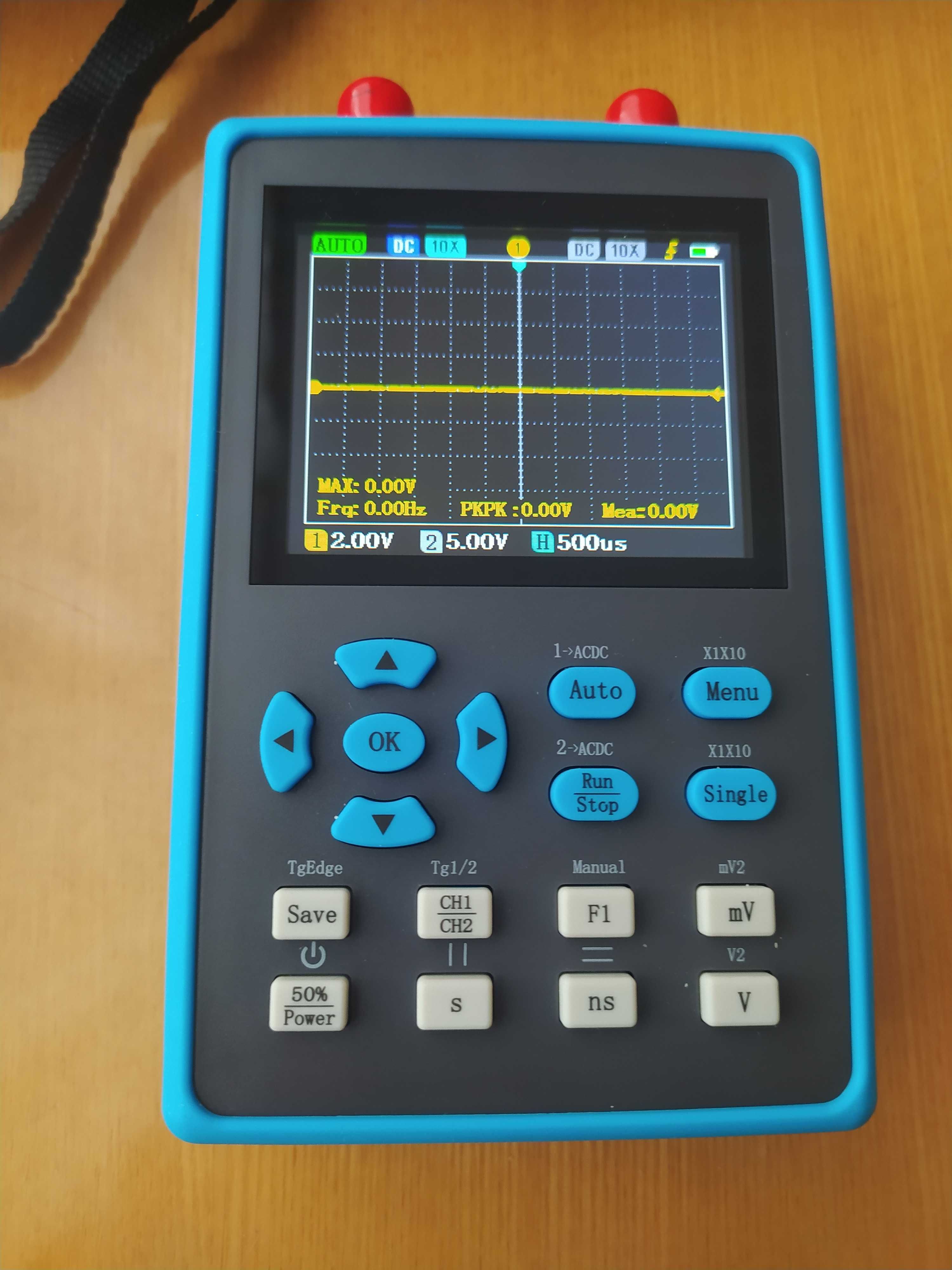 Осциллограф DSO2512G Digital Oscilloscope 120M Dual Channel