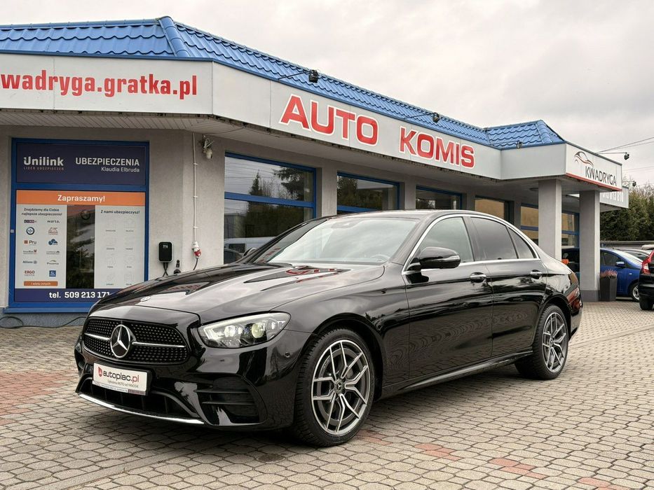 Mercedes-Benz Klasa E AMG, 4 matic, Virtual Cocpit, Multibeam,Gwarancja!