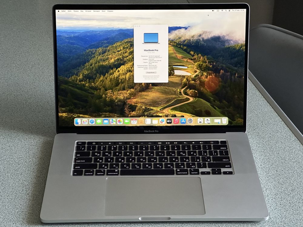 MacBook Pro 16 2019 16/500Gb i7