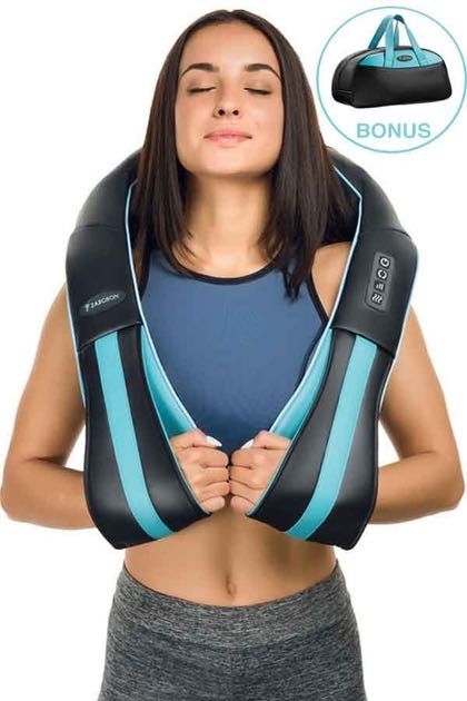 Масажер для шиї і спини Zabobon електричний (також живота, литок тощо)