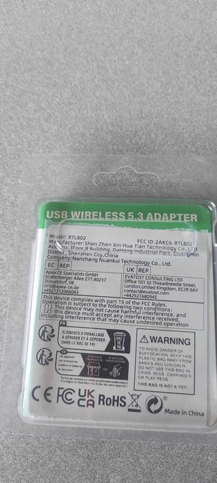Adaptador Wireless Bluethoot USB