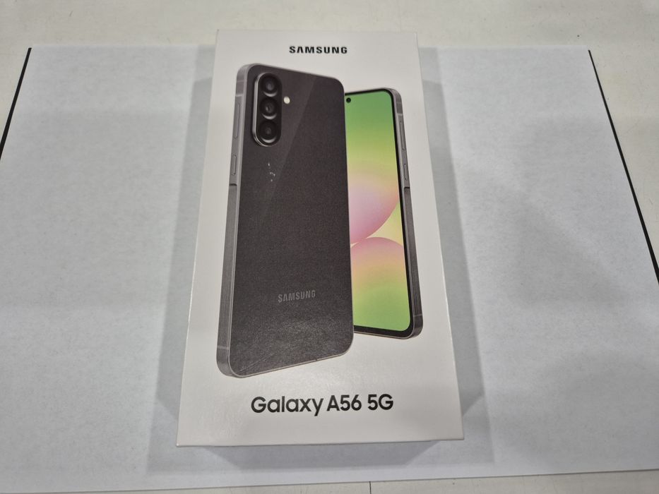 NOWY Telefon SAMSUNG A56 5G A566 8R/128Gb Szary ciemny DZIERŻONIÓW