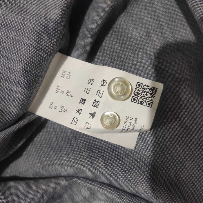 Hugo Boss Elegancka Koszula Męska Długim Rękawem rozmiar S