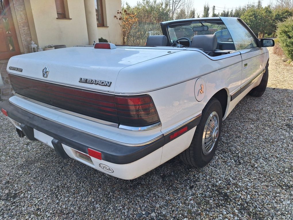 Chrysler le baron cabrio