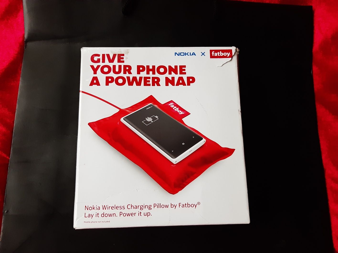 Fat boy Ładowarka indukcyjna Nokia Lumia 930 charging pillow poduszka