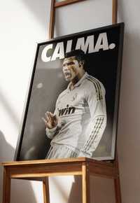 Plakat piłkarski Cristiano Ronaldo "Calma"