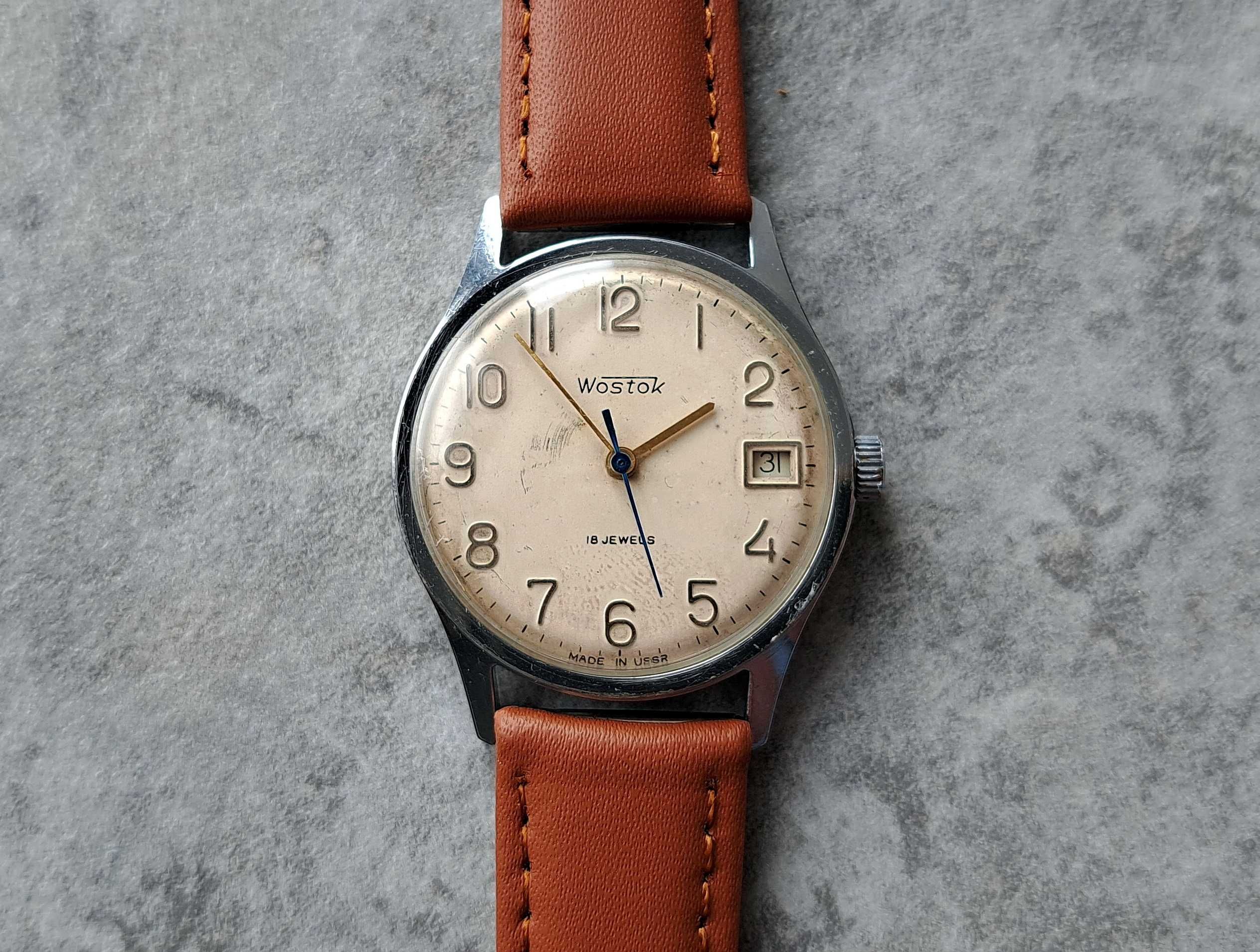 Wostok radziecki zegarek vintage retro