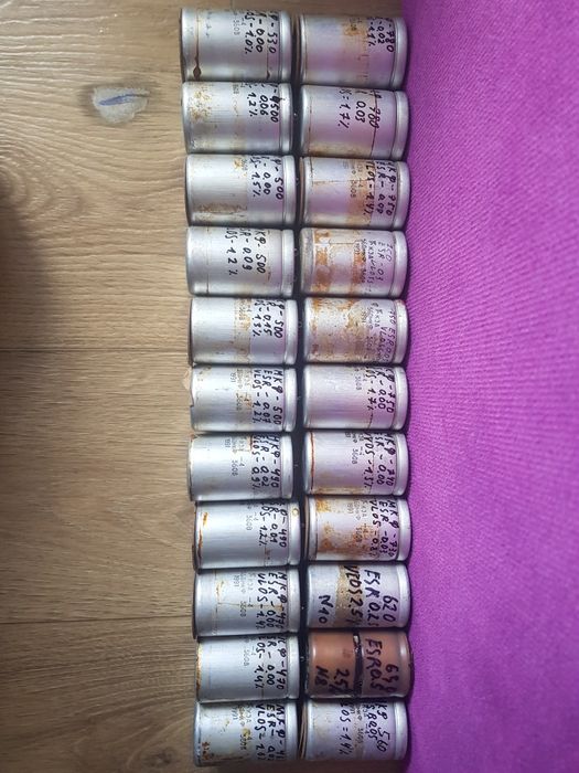 Пусковой Конденсатор полярный  КЕА-4 К50-17 1000МКФ 500МКФ 400в вдуч16