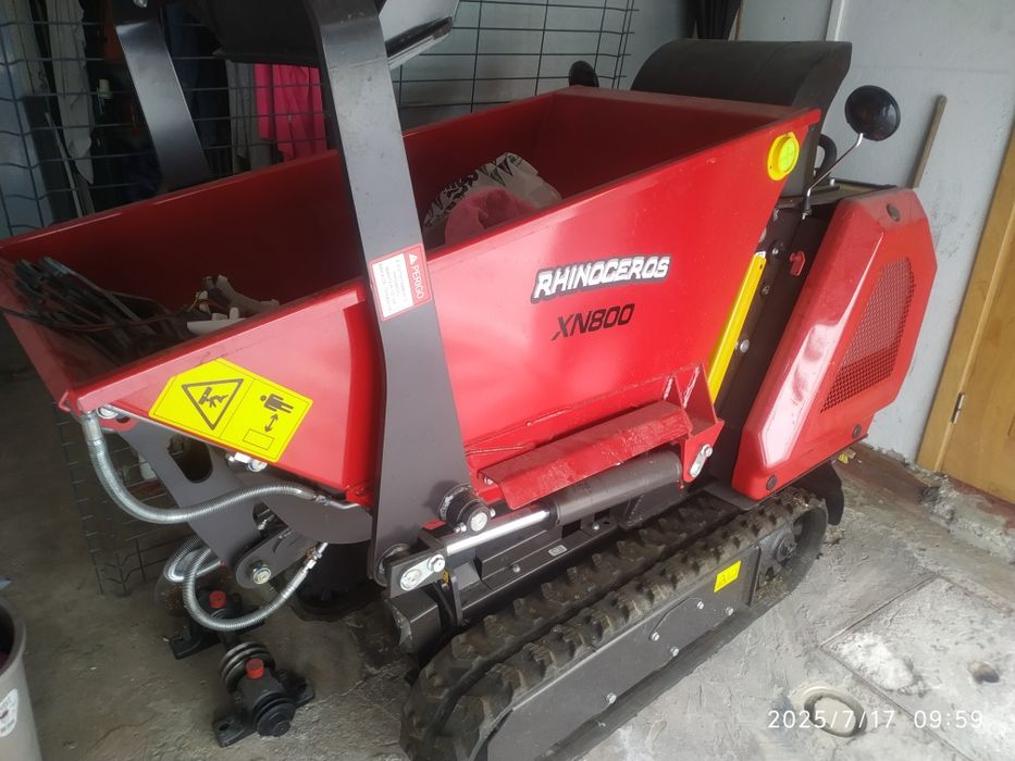Vendo mini dumper 800 kgs briggs stration