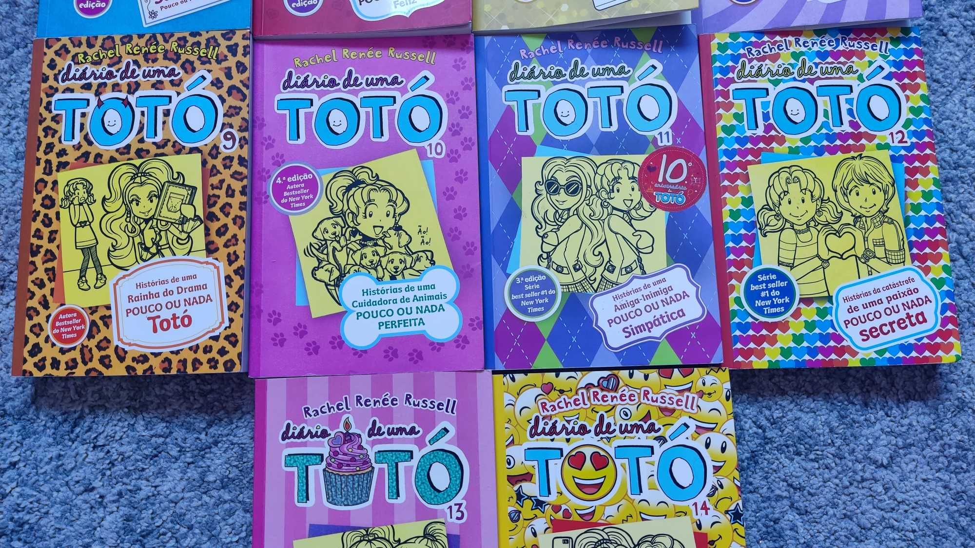 Coleção de livros "Diário de uma Totó"