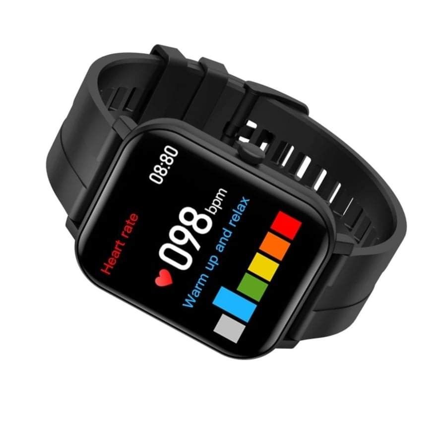 NOVO! Smartwatch Fit F22  preto, LCD 1.4", batimento cardiaco