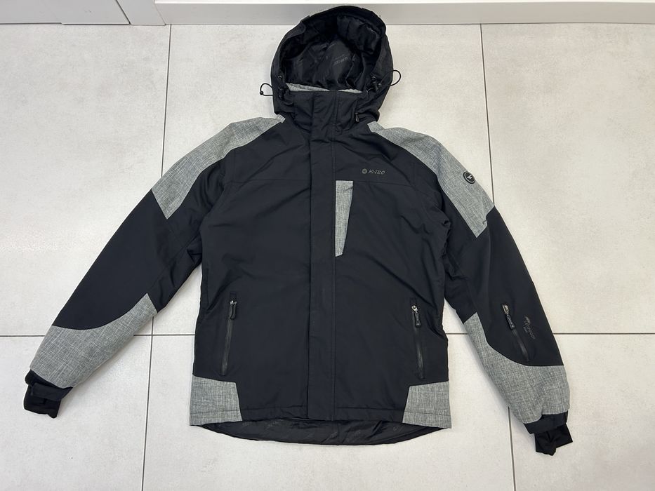 Kurtka narciarska hi-tec rozmiar S czarno szara