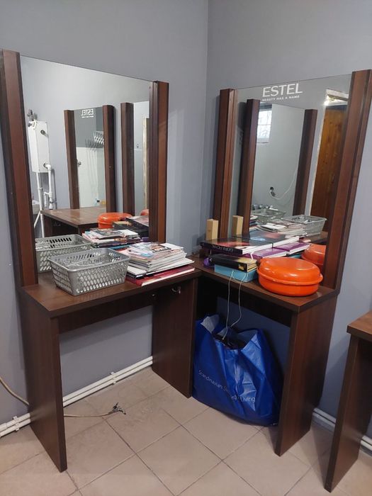 Стол парикмахерский с зеркалом 3шт