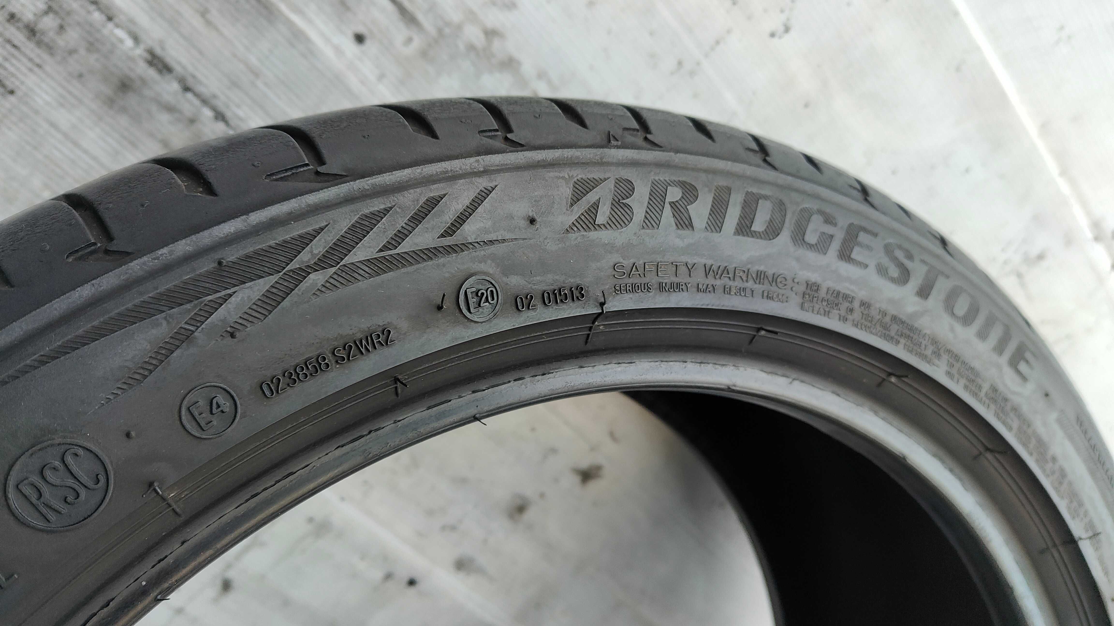 Opony Letnie 225/45/18 Bridgestone 2szt