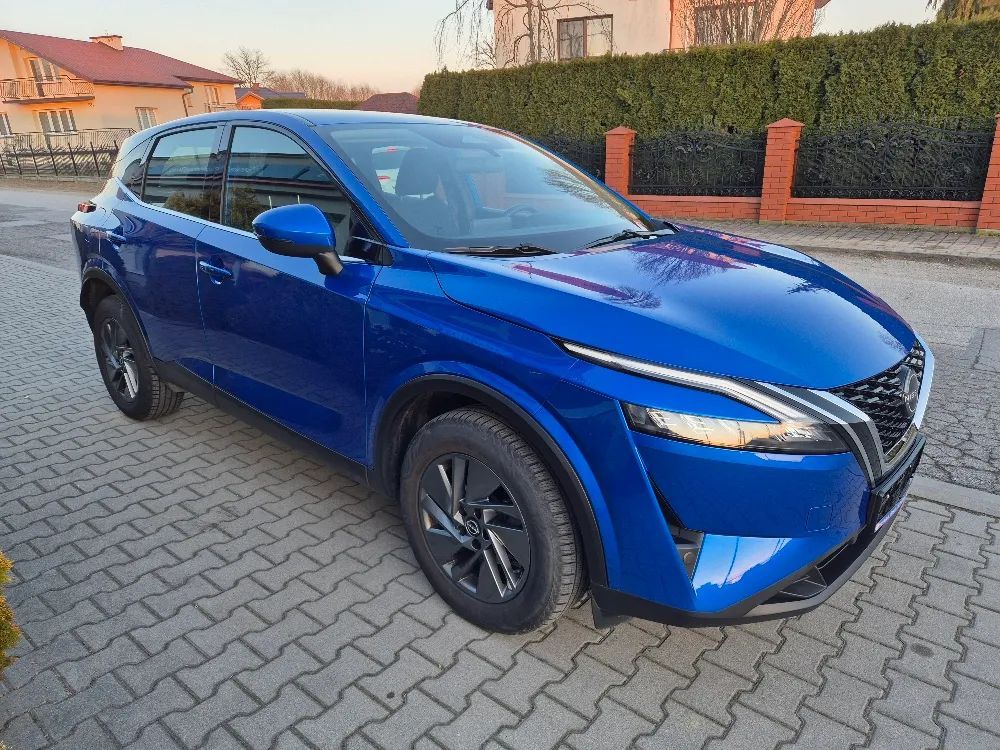 Nissan Qashqai krajowy, serwisowany, gwarancja FV VAT23% ACENTA + Pakiet zimowy