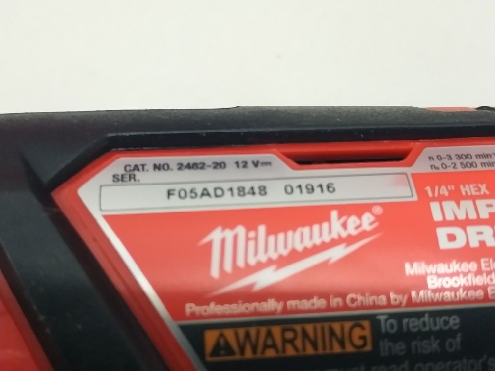 Milwaukee M12 2494-22 набор шуруповертов Оригинал США