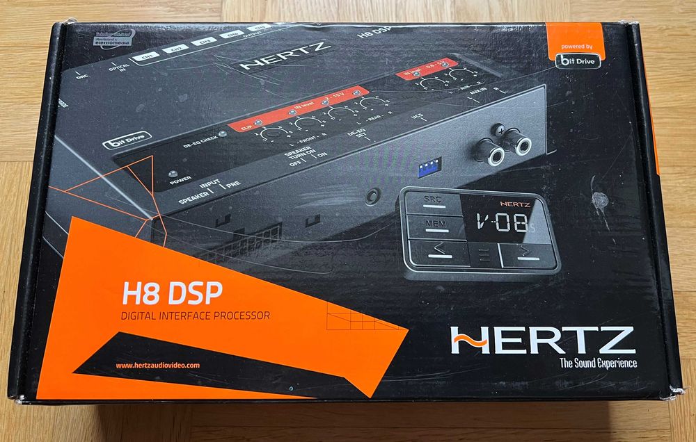 Hertz H8 DSP 8  chanel procesor 31 kanalow korekcja pilot stan igla