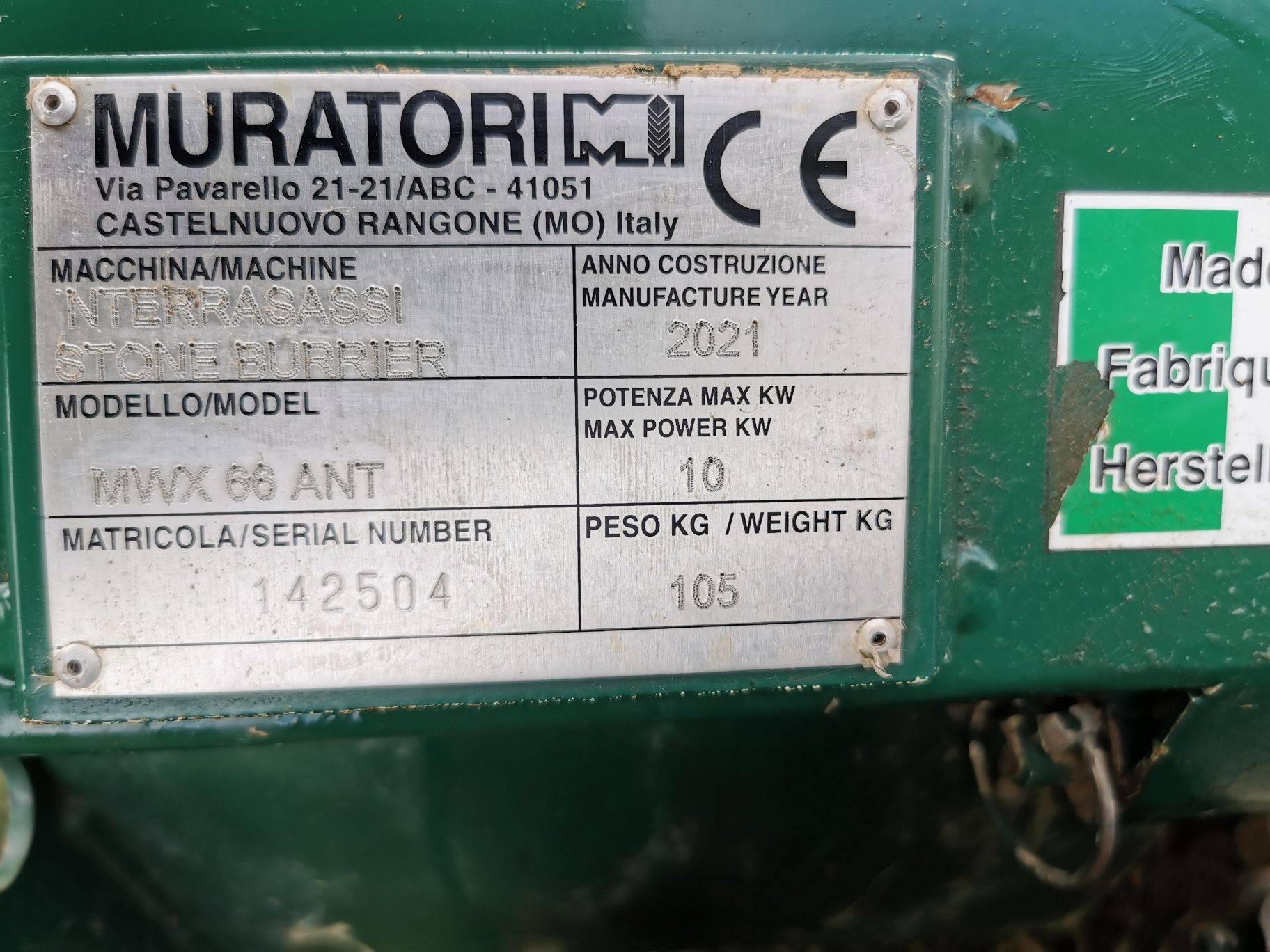 Glebogryzarka separacyjna + ciągnik jednoosiowy ( DWA W CENIE JEDNEGO)