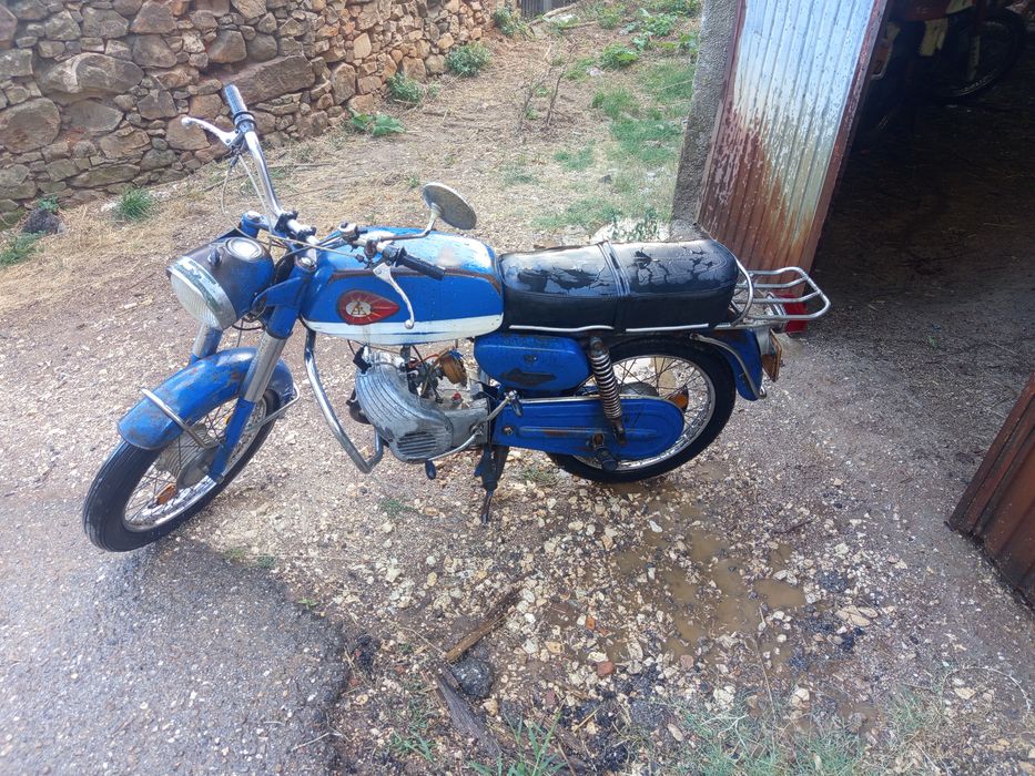 Motorizada EFS motor Zundapp trubina