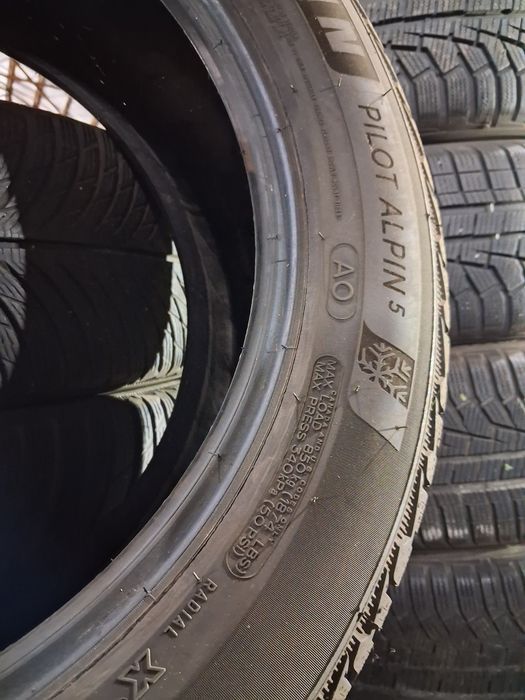 225/55 18 Michelin Pilot Alpin 5 шини  б/у зима Комплект , Пара