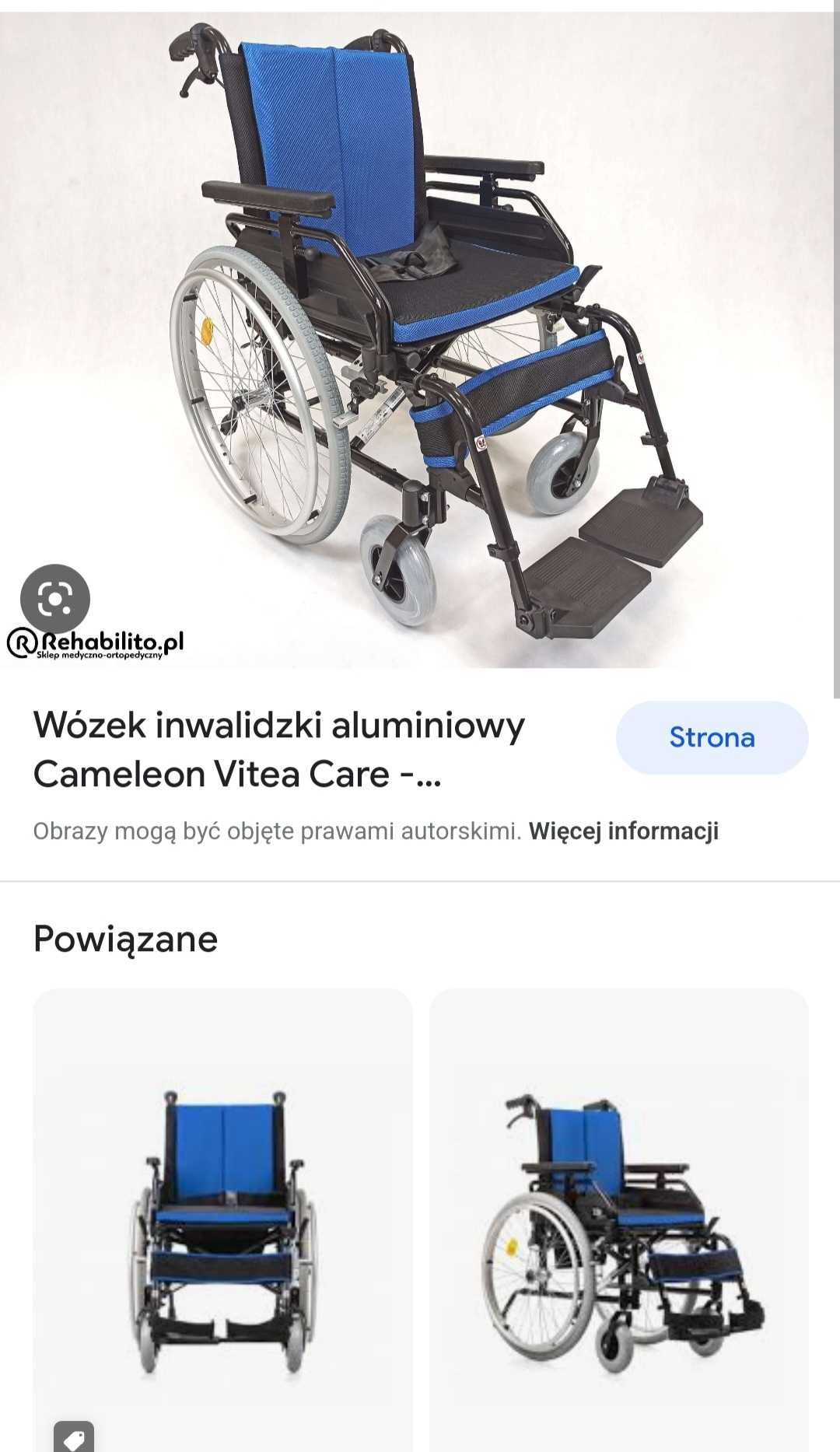 Wózek inwalidzki