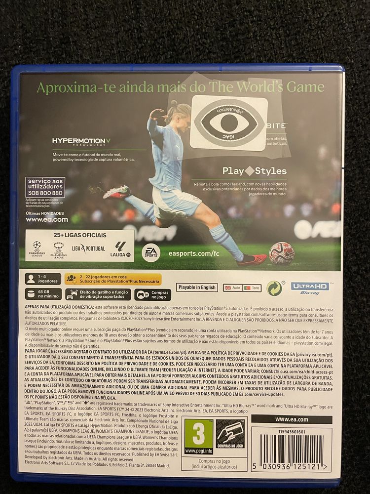 Jogo FC 24 para PS5