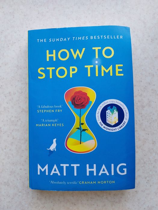 Matt Haig How to stop time книга англійською Метт Гейг Як зупинити час