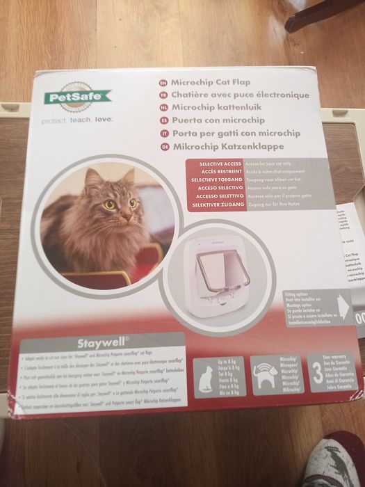 Drzwiczki magnetyczne dla kota