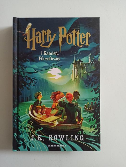 Harry Potter i Kamień Filozoficzny barwiony brzeg NOWA