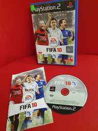 Gra gry ps2 playstation 2 Fifa 10 2010 PL polski dubbing