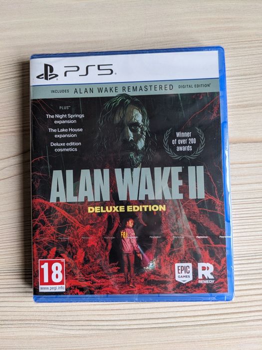диск Alan Wake 2 II Deluxe Edition + Remastered