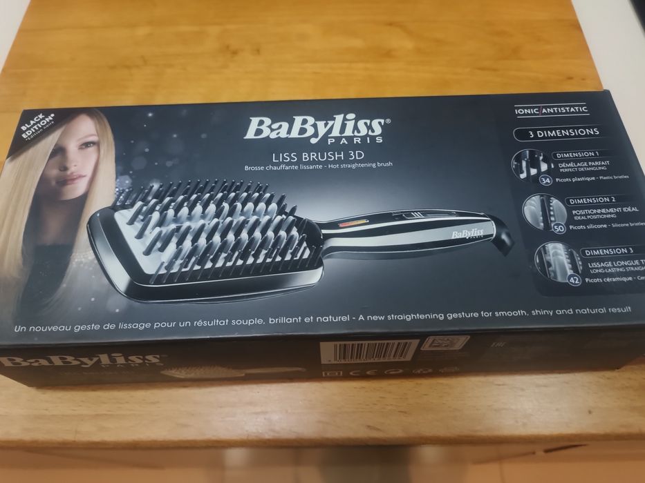 Escova cabelo elétrica